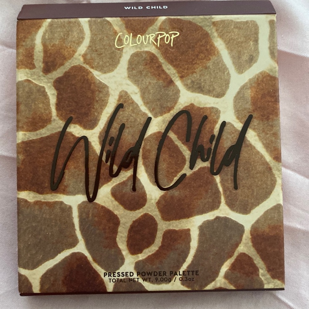 ColourPop Wild Child pressed powder palette